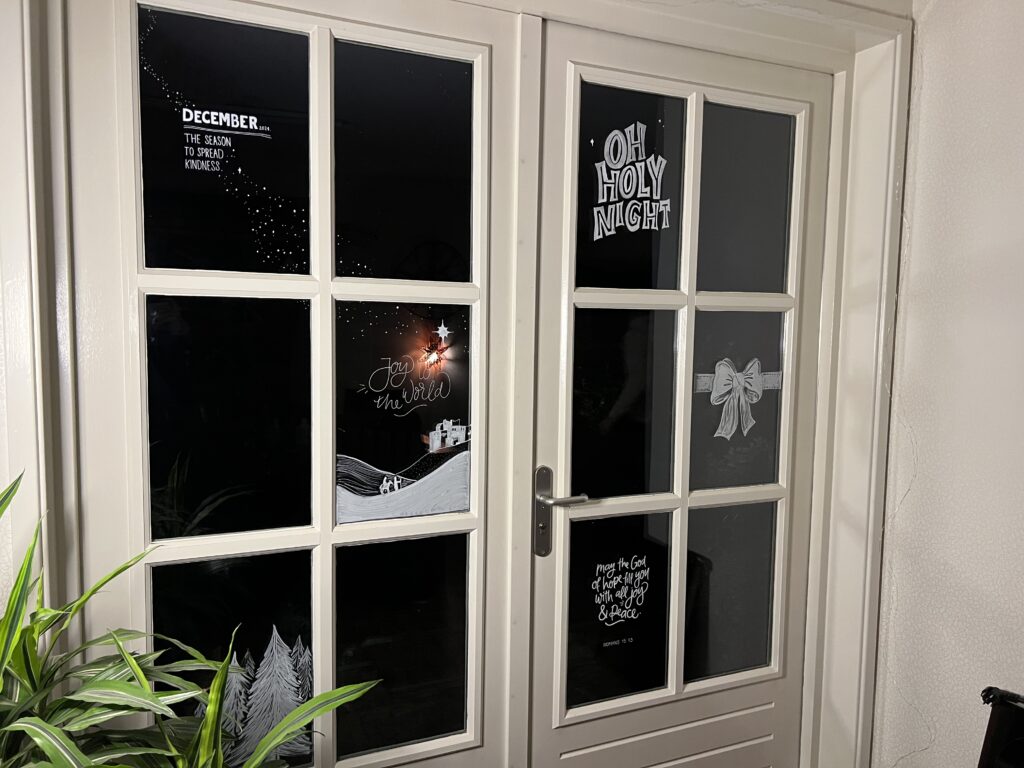 Kerst Raamtekeningen